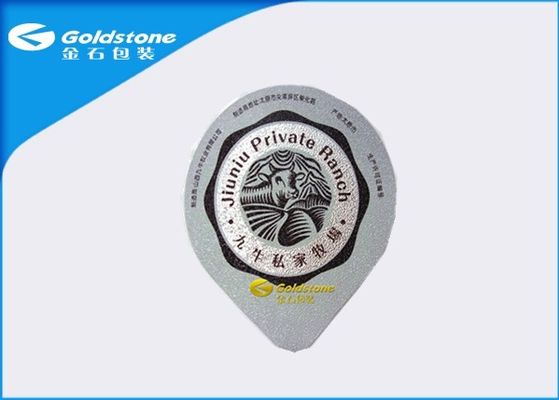 Eco Friendly Panas Seal Foil Lid Dengan Mudah Peel Tab Dingin Mengisi Struktur multi