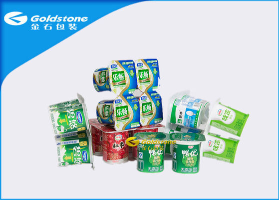 Mudah Peel Aluminium Sealing Lid Film Gulung multi Struktur Colorful Percetakan