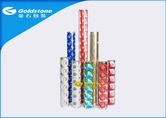 1-11 Warna Percetakan Aluminium Sealing Film, Aluminium Foil Lidding Gulung