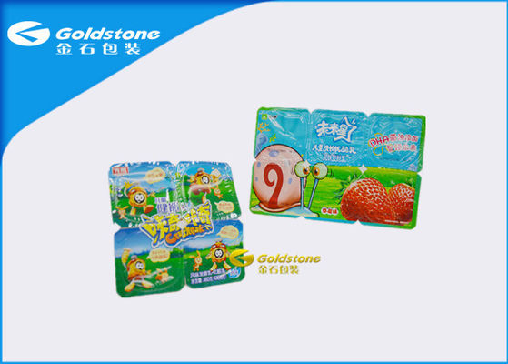 Tusukan Perlawanan Aluminium Foil Sealing Film Gulung Yogurt Packaging Material