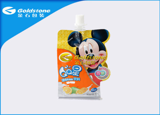 Plastik Squeeze Reusable Stand Up Spout Kantong Untuk Produk Kosmetik / Makanan Bayi