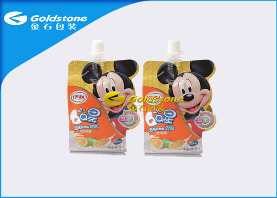 Plastik Squeeze Reusable Stand Up Spout Kantong Untuk Produk Kosmetik / Makanan Bayi