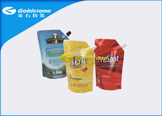 Reusable Makanan Isi Ulang Stand Up Pouch Dengan Cerat Biodegradable didaur ulang