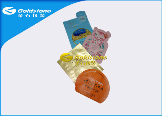 Mudah Peel Off Face Mask Packaging Bag Bahan Aluminium Tiga / Empat Lapisan