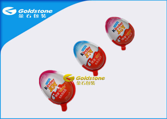 Eco - ramah Chocolate Foil Wrappers Aluminium Laminated Foil Film Lembar