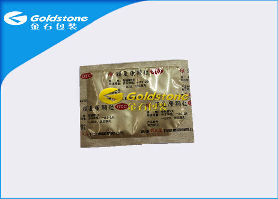 Aluminium Bahan Farmasi Sachet Packaging Dengan Colorful Printing Permukaan