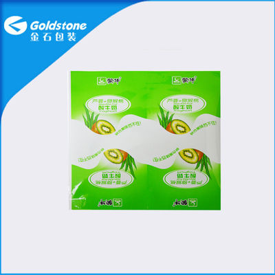 Eco Friendly Laminated Yogurt Plastic Cup Sealing Film Makanan Bahan Kemasan