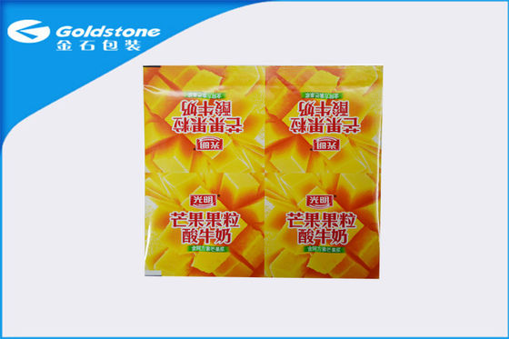 Acid Fastness Yogurt Cup Penutup Sealer Film Untuk PP / PE / PS / PET Cup