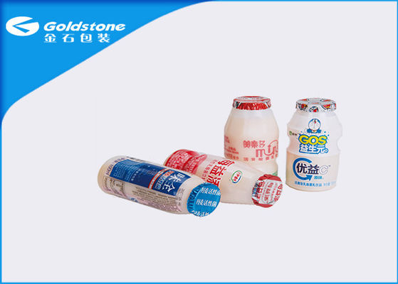 Gravure Printing Reel Type Aluminium Capping Heat Seal Foil Lids Untuk Botol HDPE