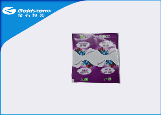 Aluminium Laminated Aluminium Lidding Foil Kemasan Plastik Roll Type Untuk Kemasan Makanan